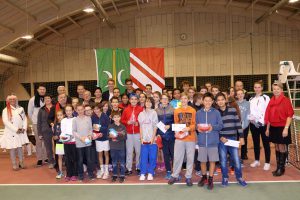 Les finalistes du tournoi juniors du TC Meyrin 2016