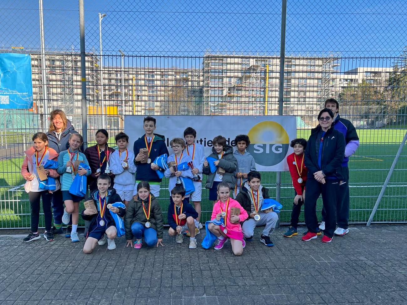 Bonne humeur et fair-play au Master SIG Genève U10 Tour